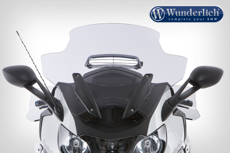 Windscreen K 1600 with ventilation - smoked grey