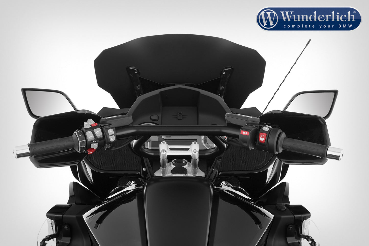 Wunderlich &#8220;CRUISE&#8221; windshield - Black