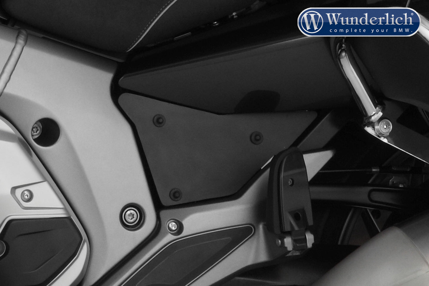 Wunderlich ERGO fairing extension K 1600 GTL from 2017 - Black