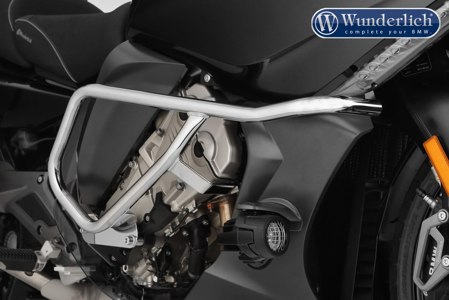 Wunderlich Engine protection bar set - chromed