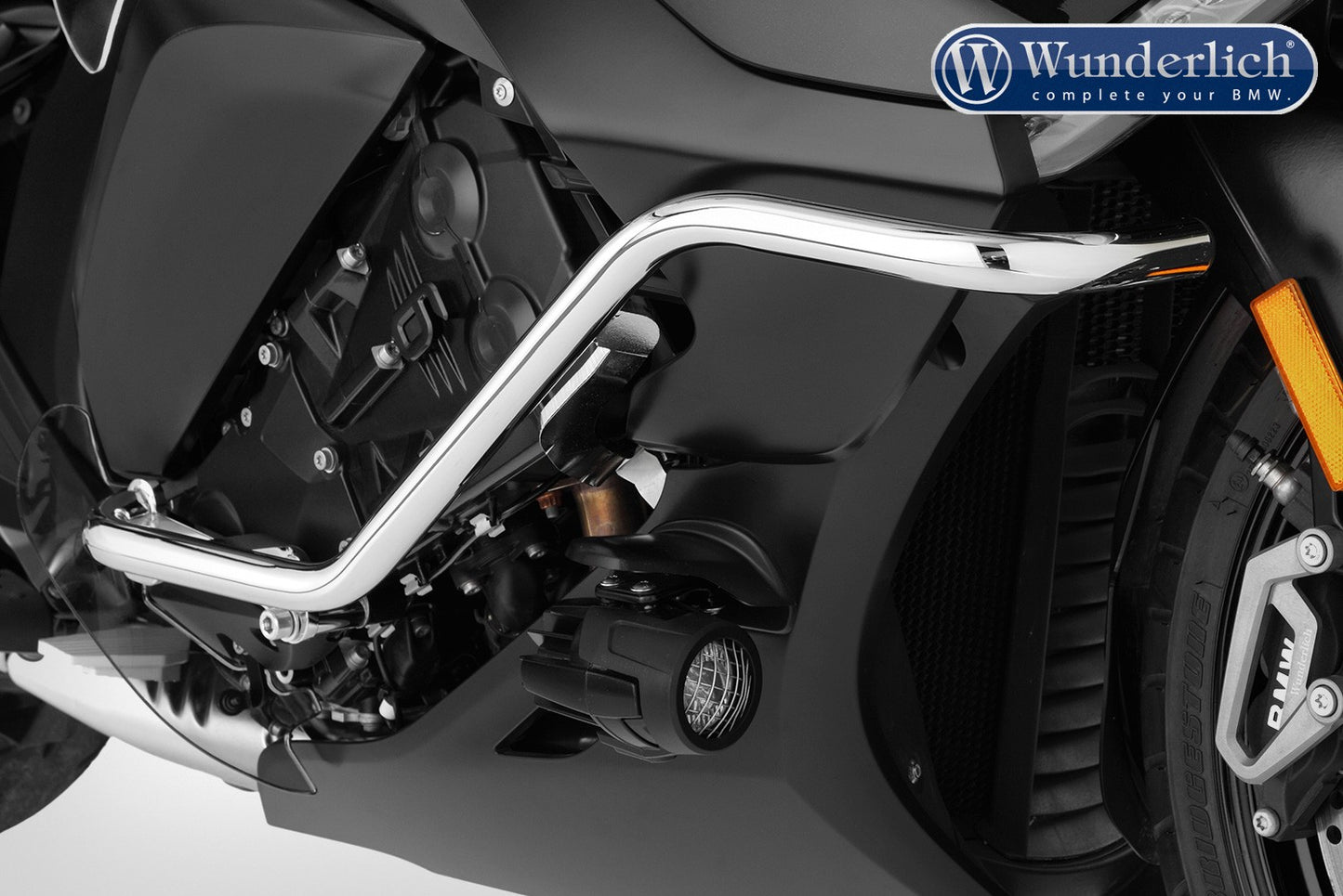 Wunderlich engine protection bar Bagger Style - chromed