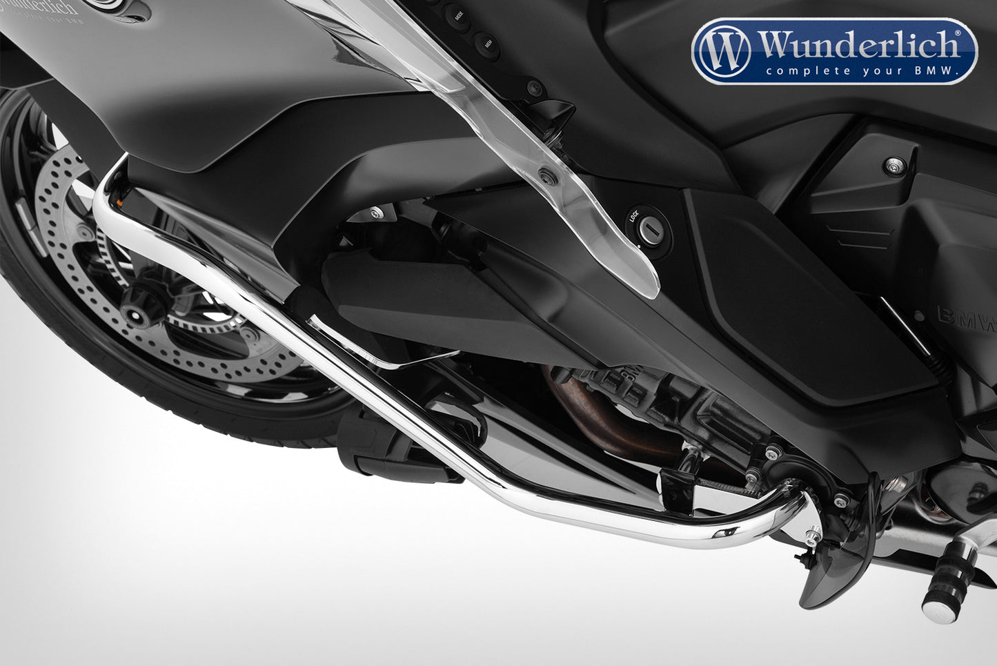 Wunderlich engine protection bar Bagger Style - chromed