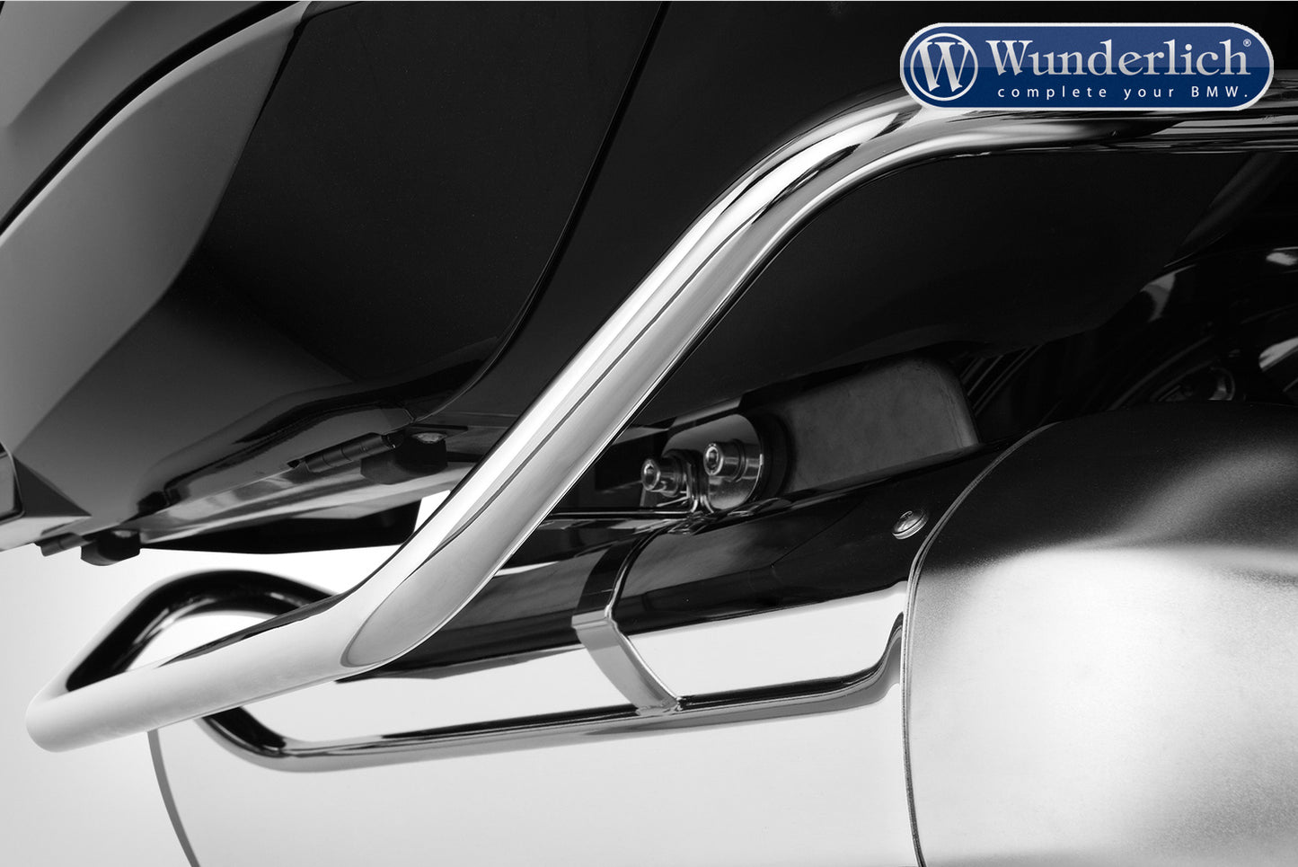 Wunderlich case protection bar - chromed