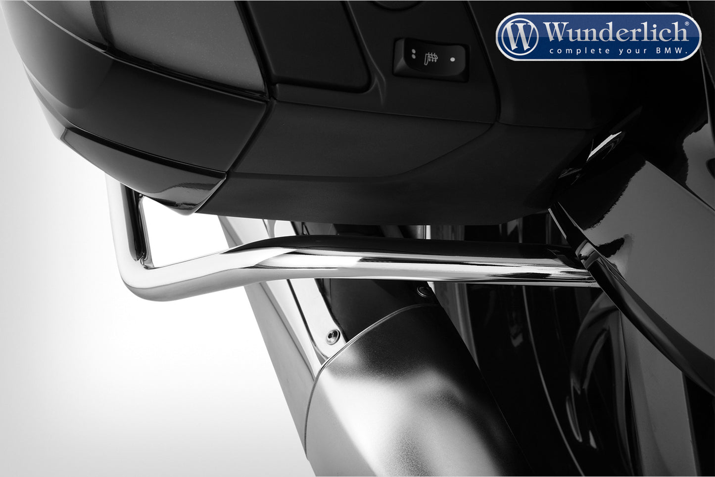 Wunderlich case protection bar - chromed