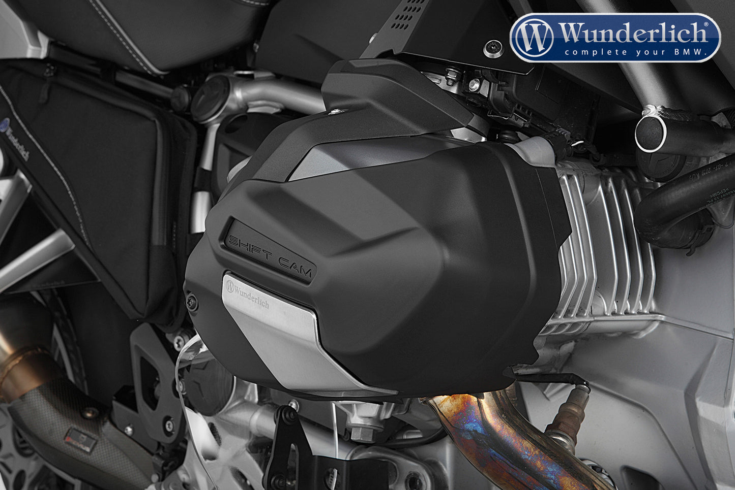 Wunderlich Valve cover & cylinder protectors »EXTREME« - black