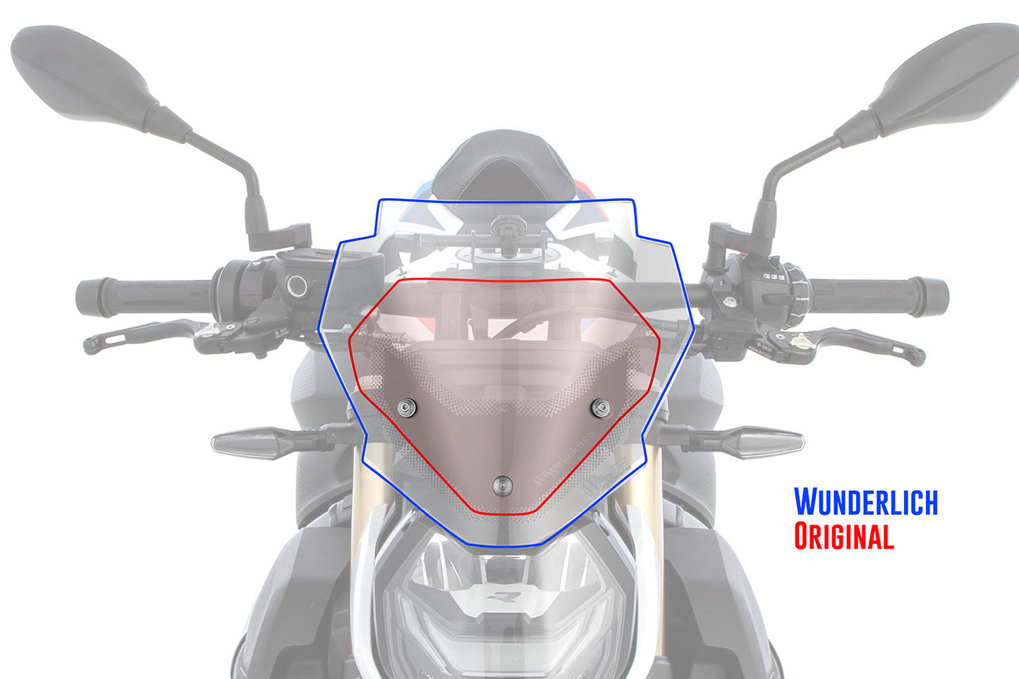 Wunderlich SPORT windshield - clear