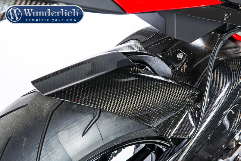 Rear interior mudguard- carbon