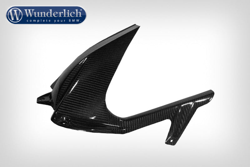 Rear interior mudguard- carbon