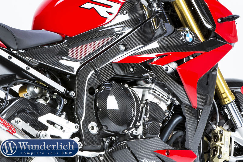 Water cooler cover - right - carbon