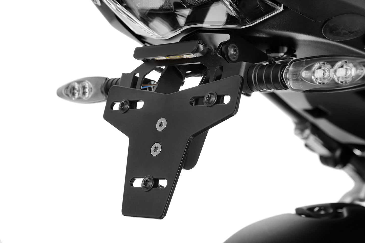 Wunderlich Tail Conversion Licence Plate Holder SPORT - black