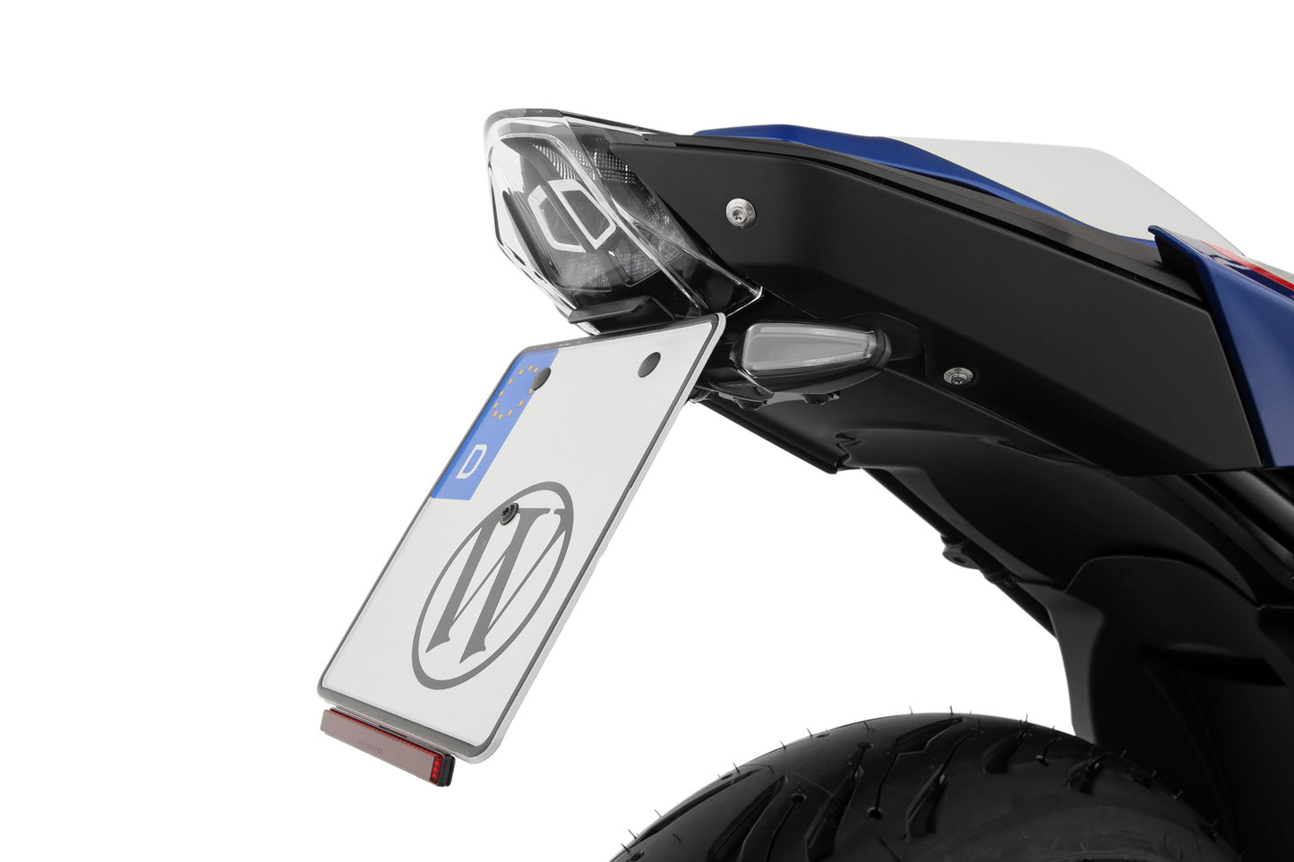 Wunderlich Tail Conversion Licence Plate Holder SPORT - black