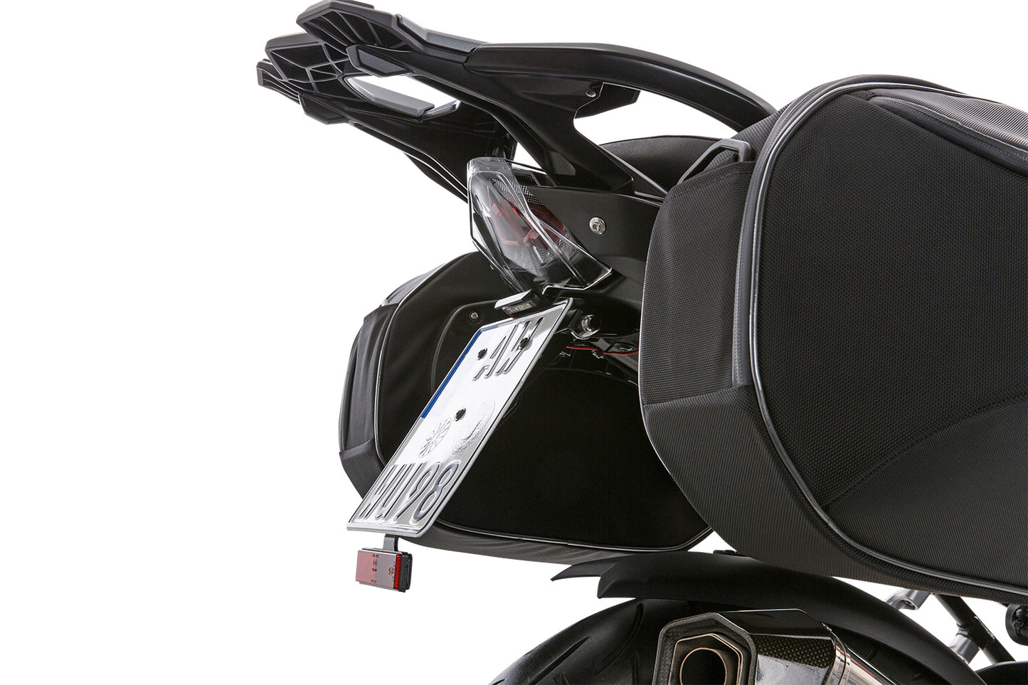 Wunderlich Tail Conversion Licence Plate Holder SPORT - black