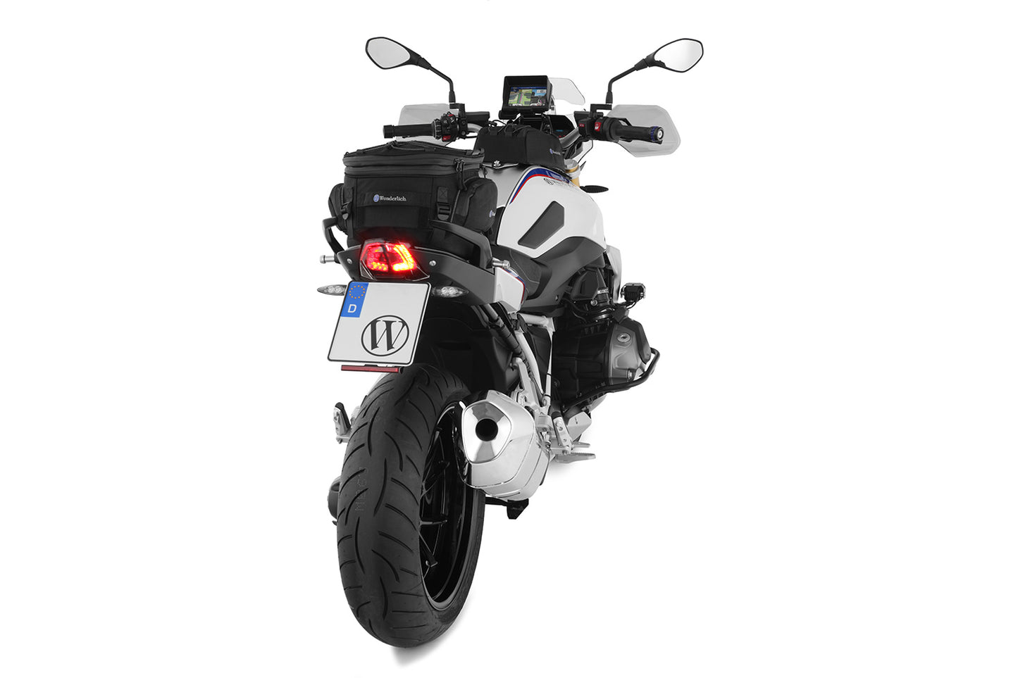 Wunderlich Tail Conversion Licence Plate Holder SPORT - black