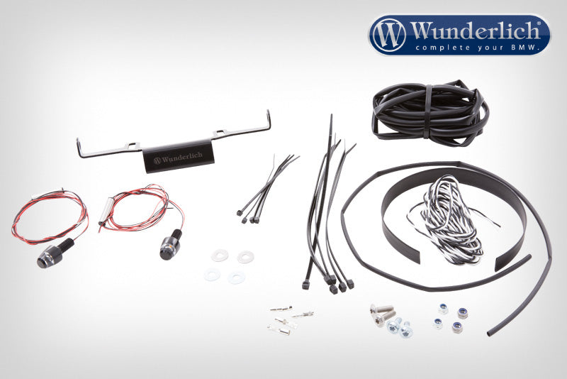 Wunderlich Indicator set for licence plate holder Sport R1200 R LC - black