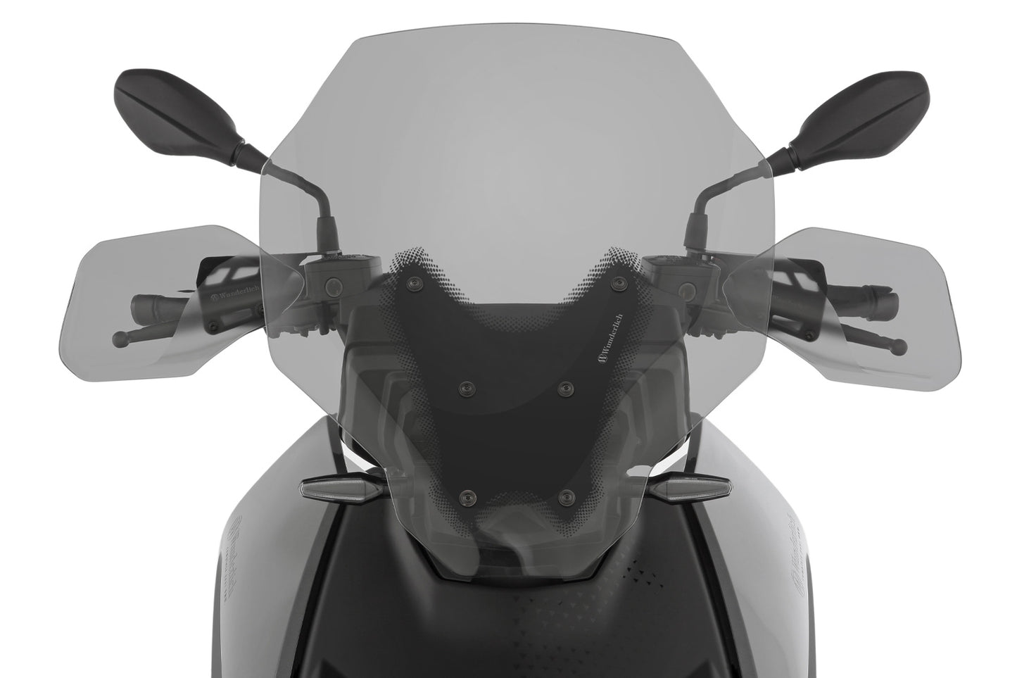 windshield »MARATHON« - Smoked grey