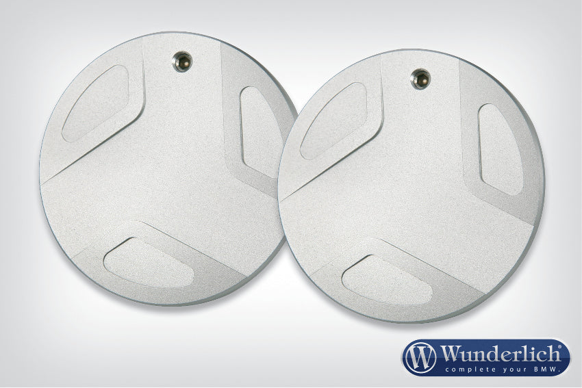 Wunderlich Swingarm Pivot Cover silver