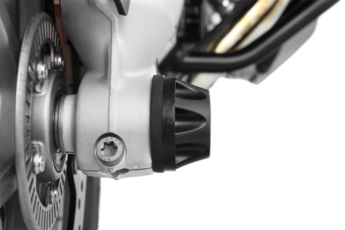 Crash protectors front axle