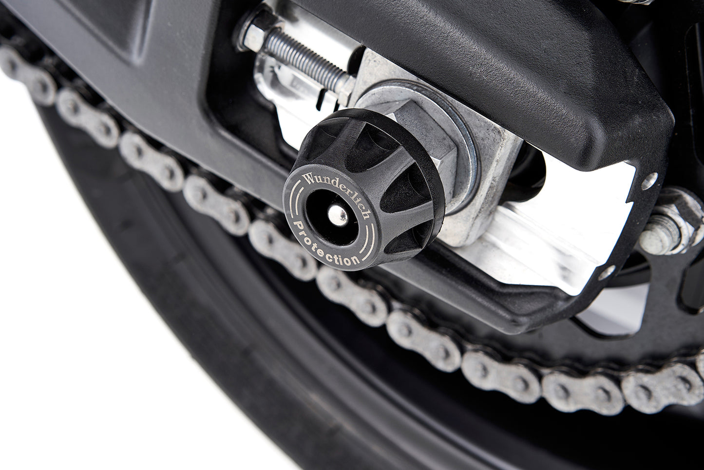 DOUBLESHOCK axle protection pads - rear - black