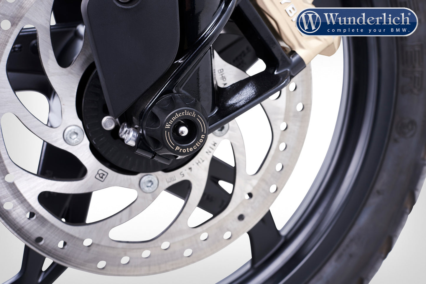 Wunderlich Crash Protectors DoubleShock - front - black