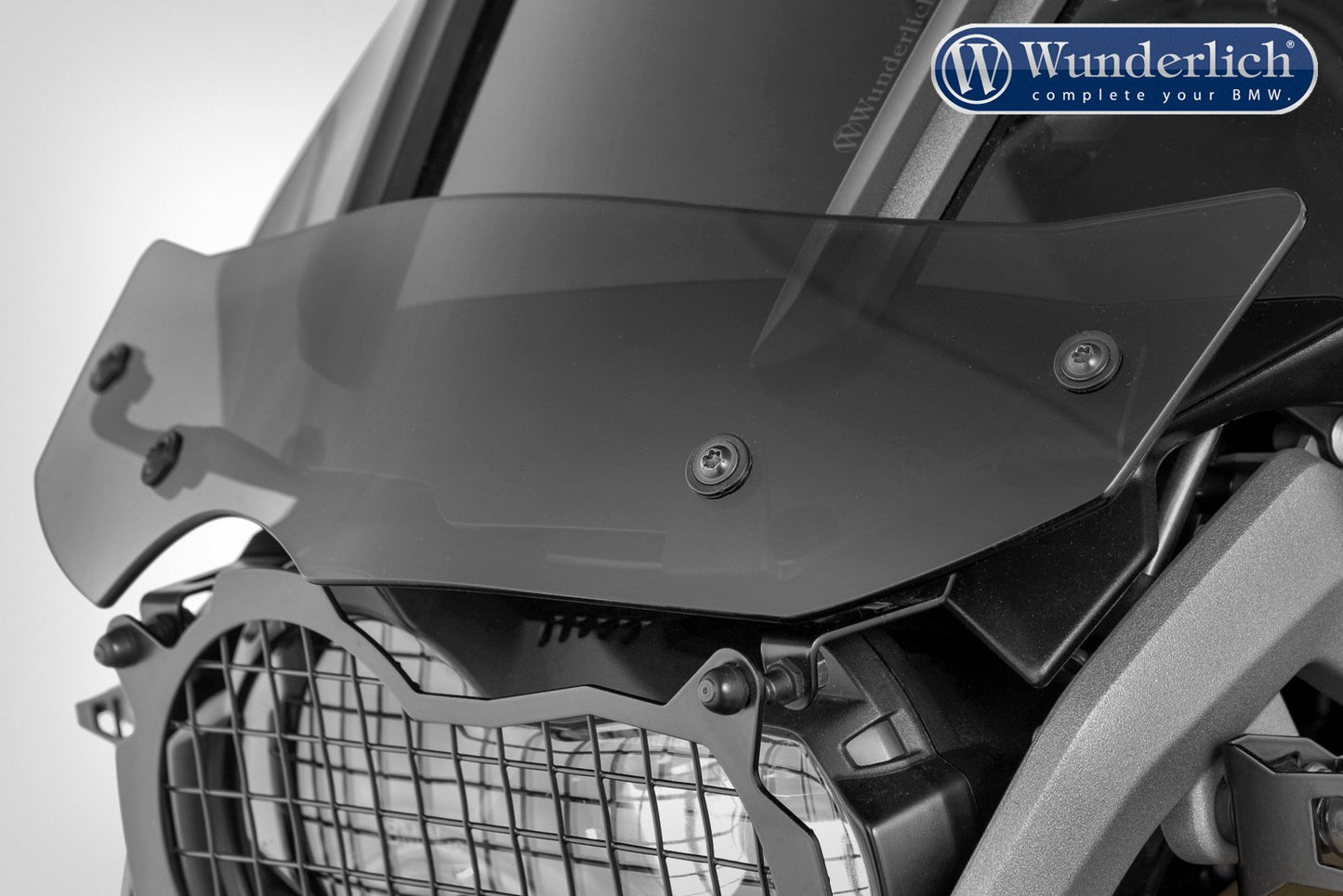 Wunderlich Screen wind guard COMFORT smoked grey