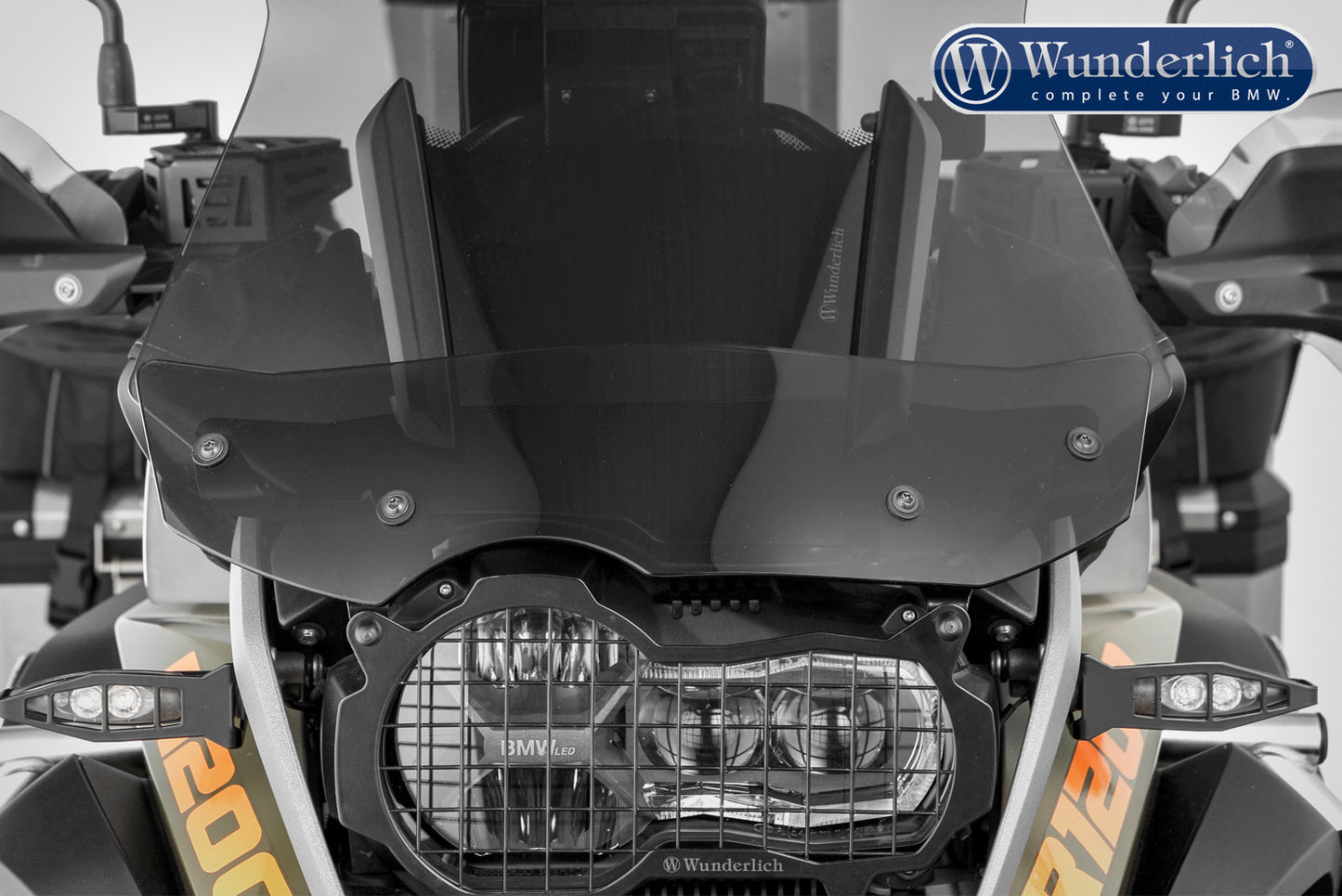 Wunderlich Screen wind guard COMFORT smoked grey