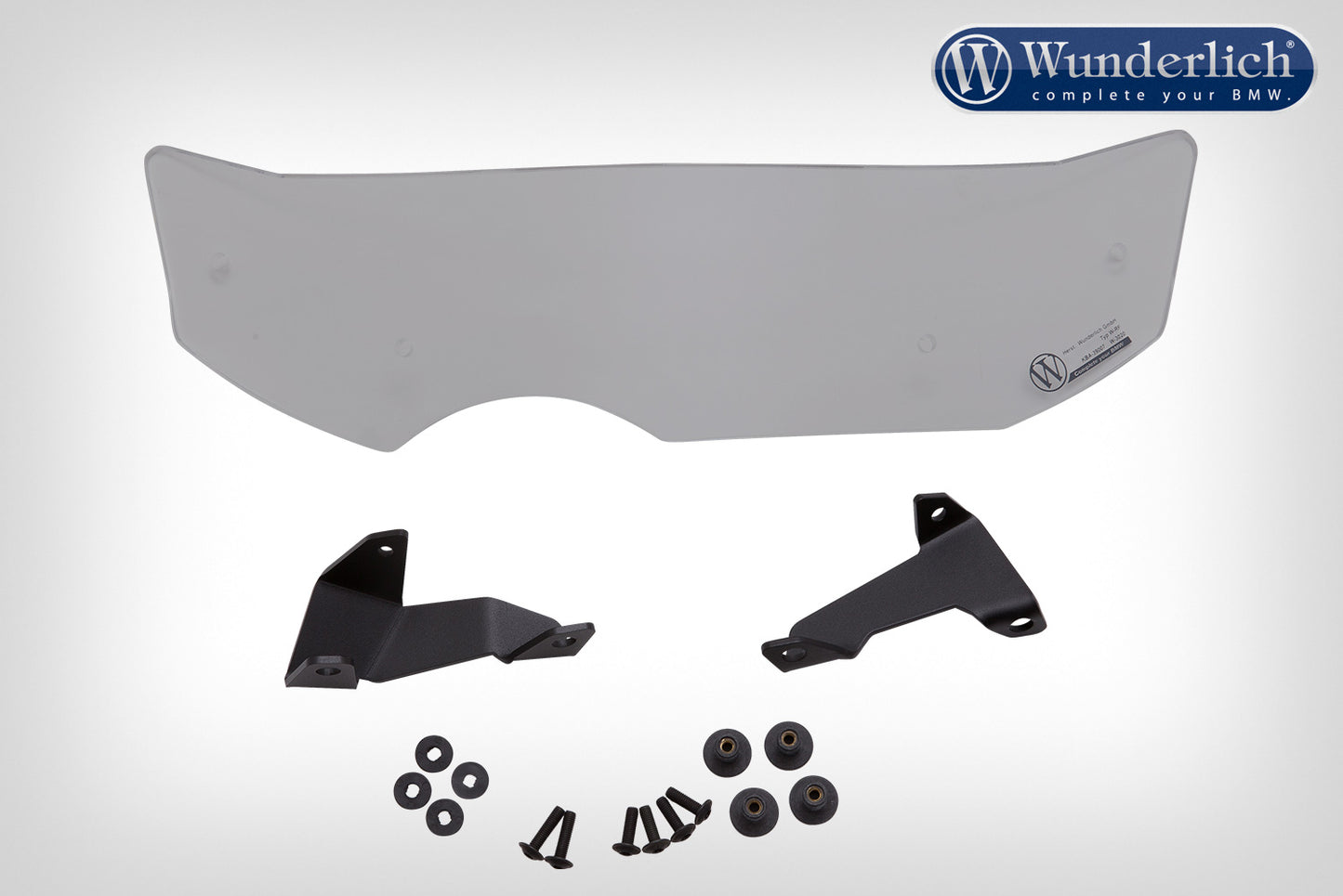 Wunderlich Screen wind guard COMFORT smoked grey