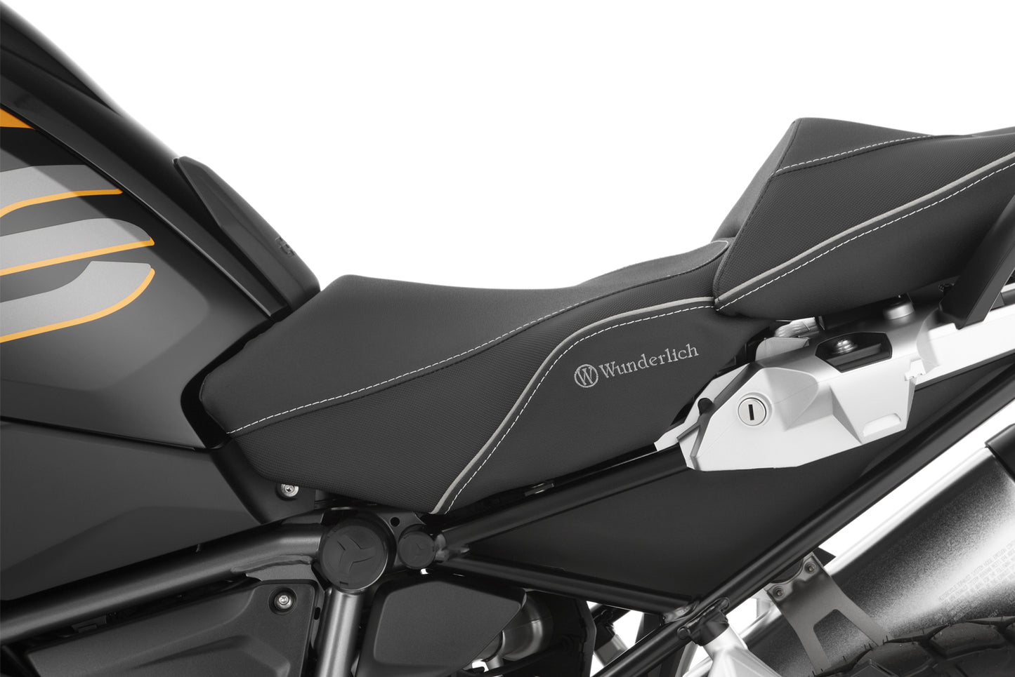 rider seat AKTIVKOMFORT with aftermarket seat heating - standard - black