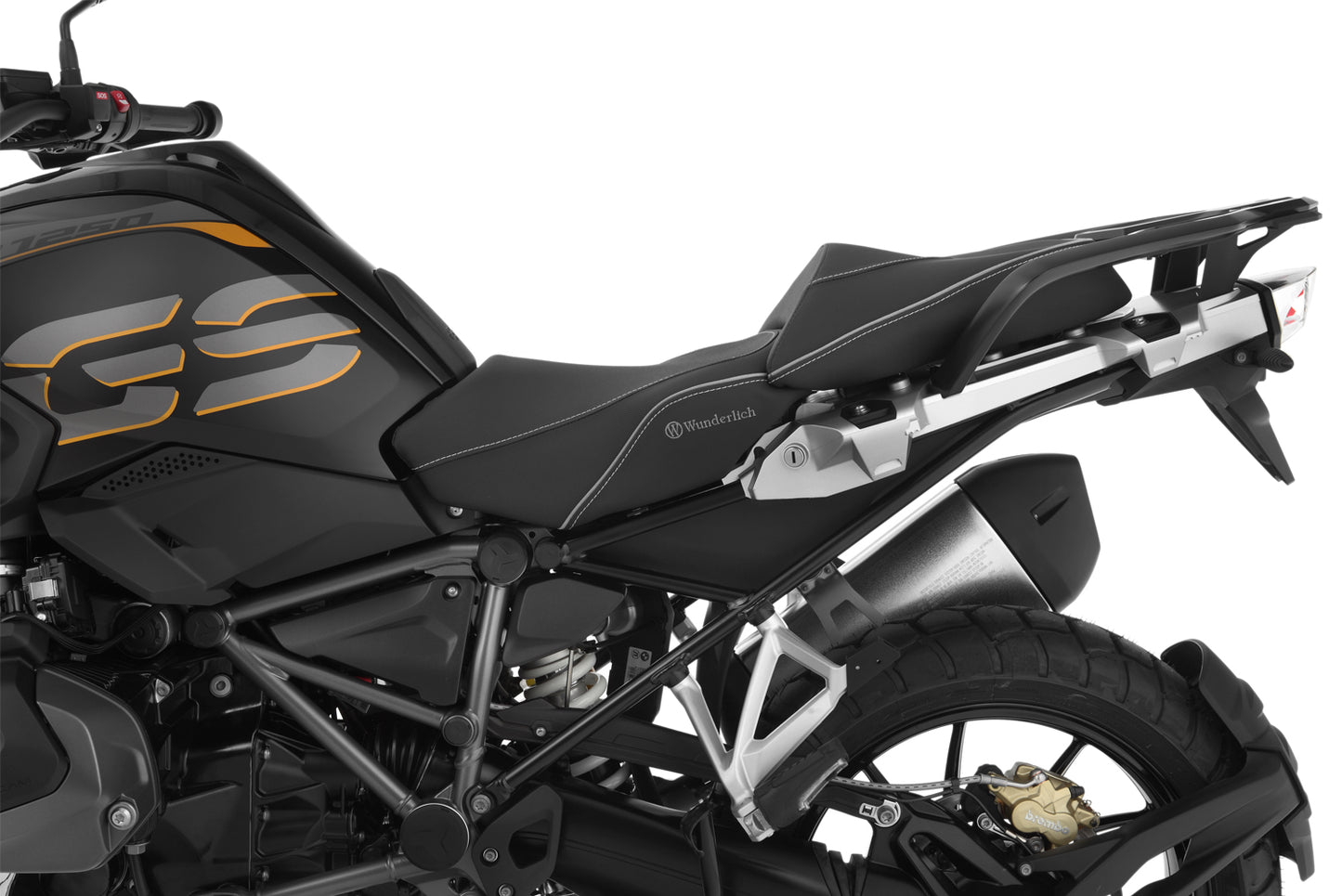 rider seat AKTIVKOMFORT with aftermarket seat heating - standard - black