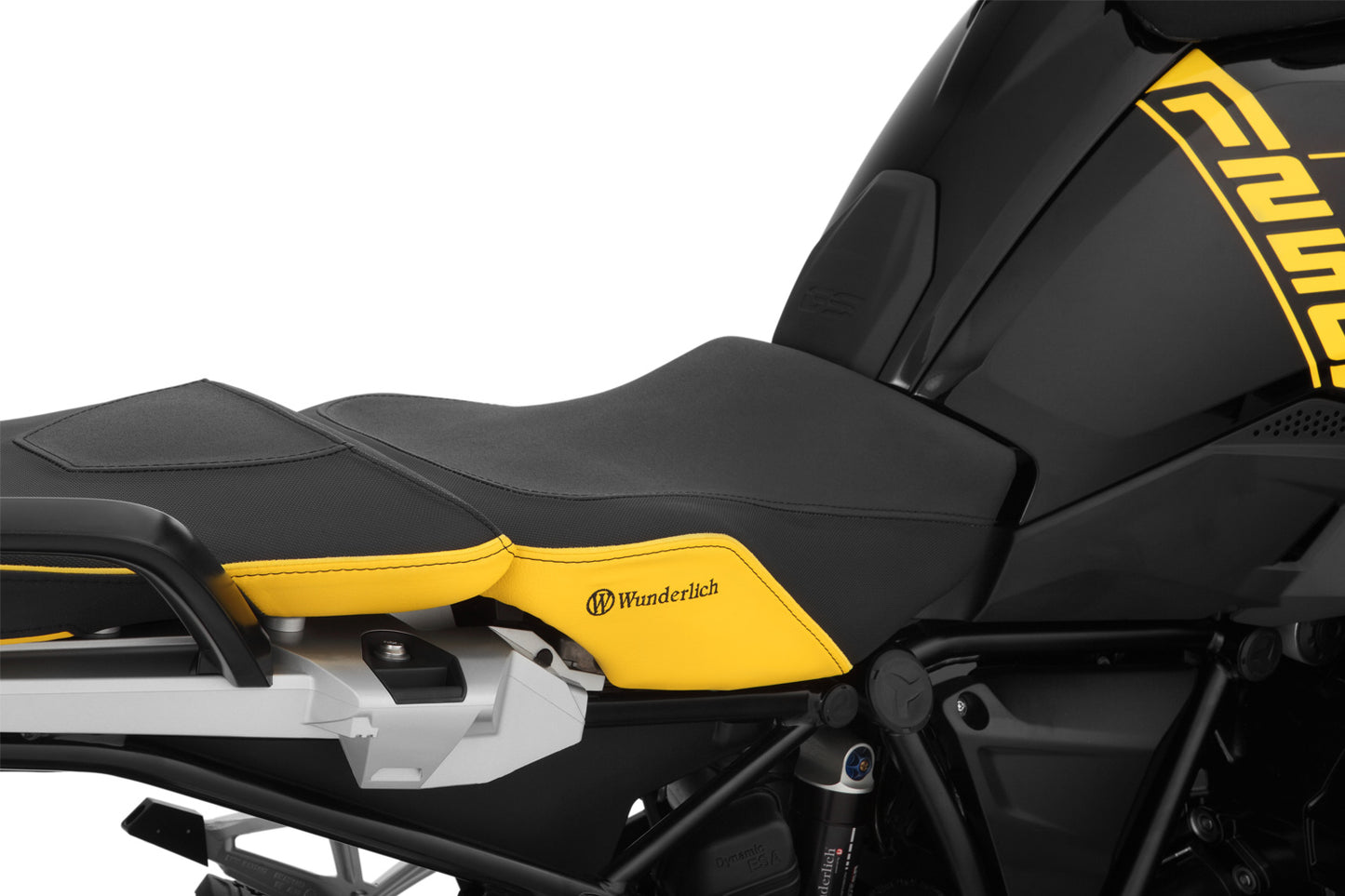 Wunderlich »AKTIVKOMFORT« rider seat - standard with seat heating Smart Plug & Play - yellow | Edition 40 Years GS