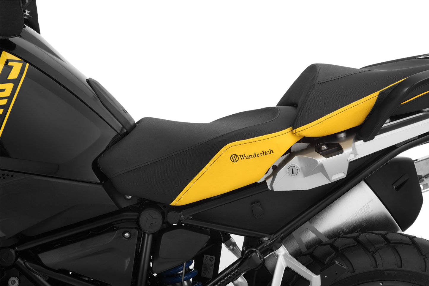 Wunderlich »AKTIVKOMFORT« rider seat - standard with seat heating Smart Plug & Play - yellow | Edition 40 Years GS