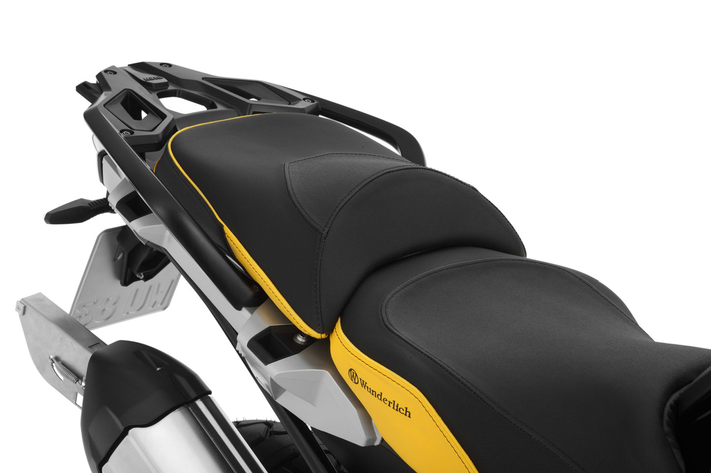 Wunderlich Passenger Seat »AKTIVKOMFORT« - standard with seat heating Smart Plug & Play - yellow | Edition 40 Years GS