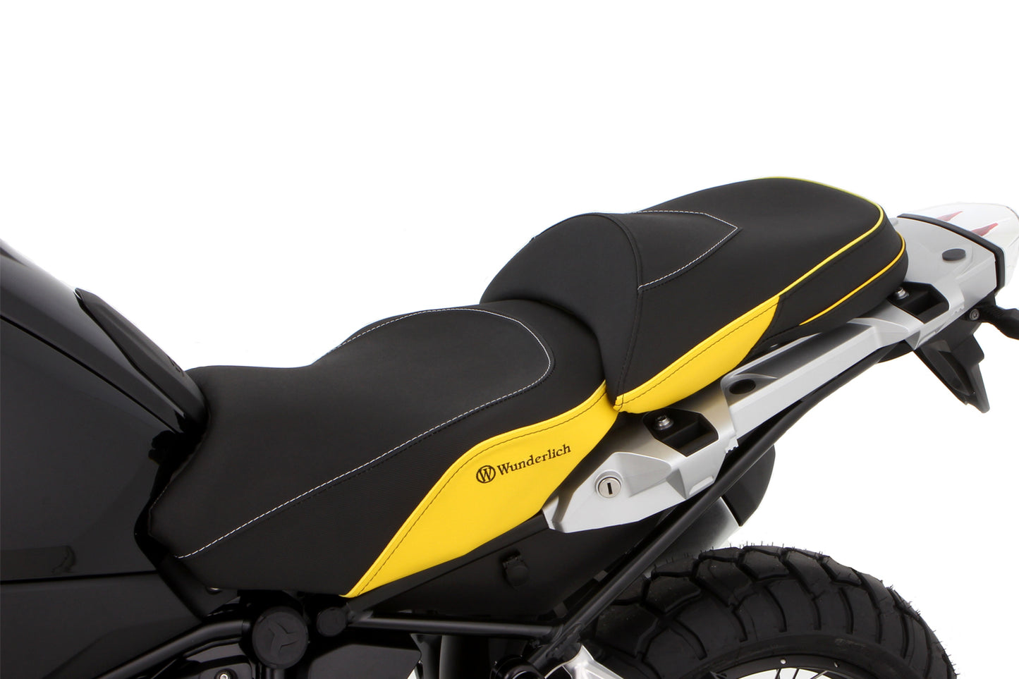 Wunderlich Passenger Seat »AKTIVKOMFORT« - standard with seat heating Smart Plug & Play - yellow | Edition 40 Years GS