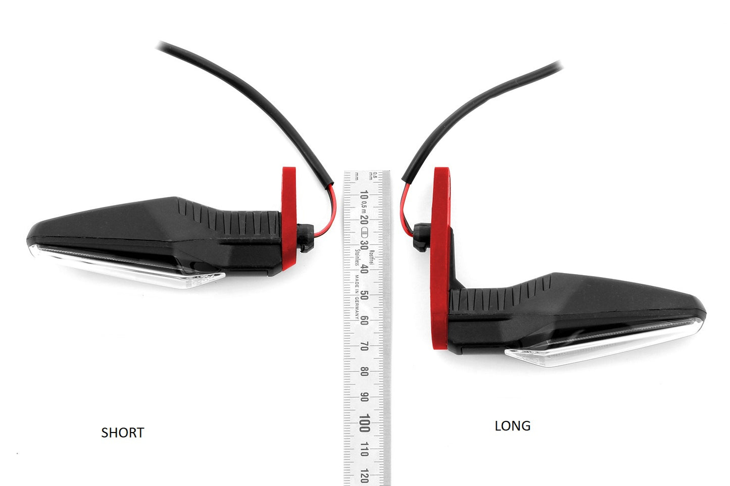 Indicator protection bar for LED multifunctional indicator - Set - black