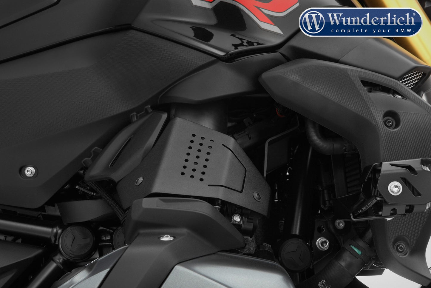 Wunderlich fuel injection system cover - right - black