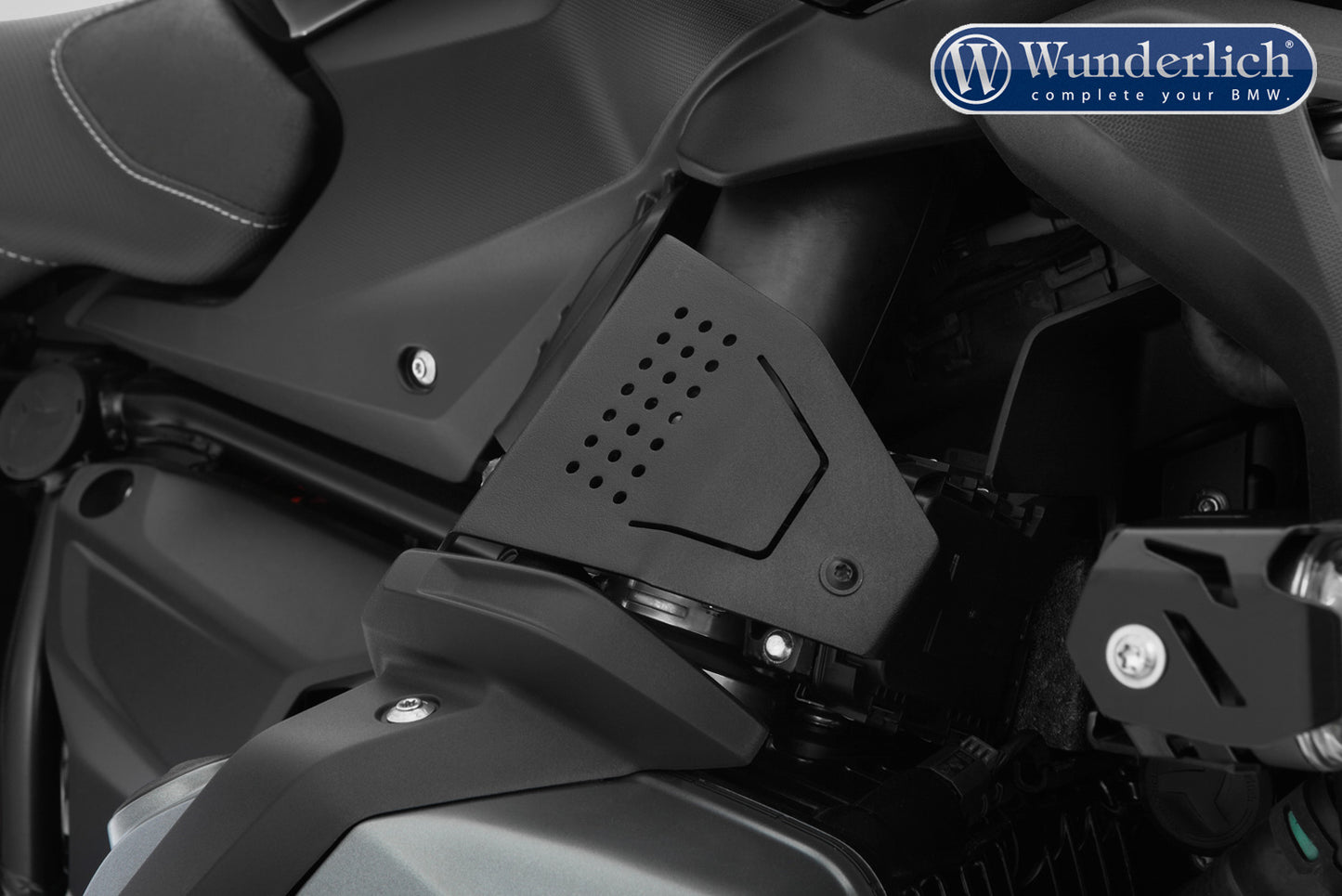 Wunderlich fuel injection system cover - right - black