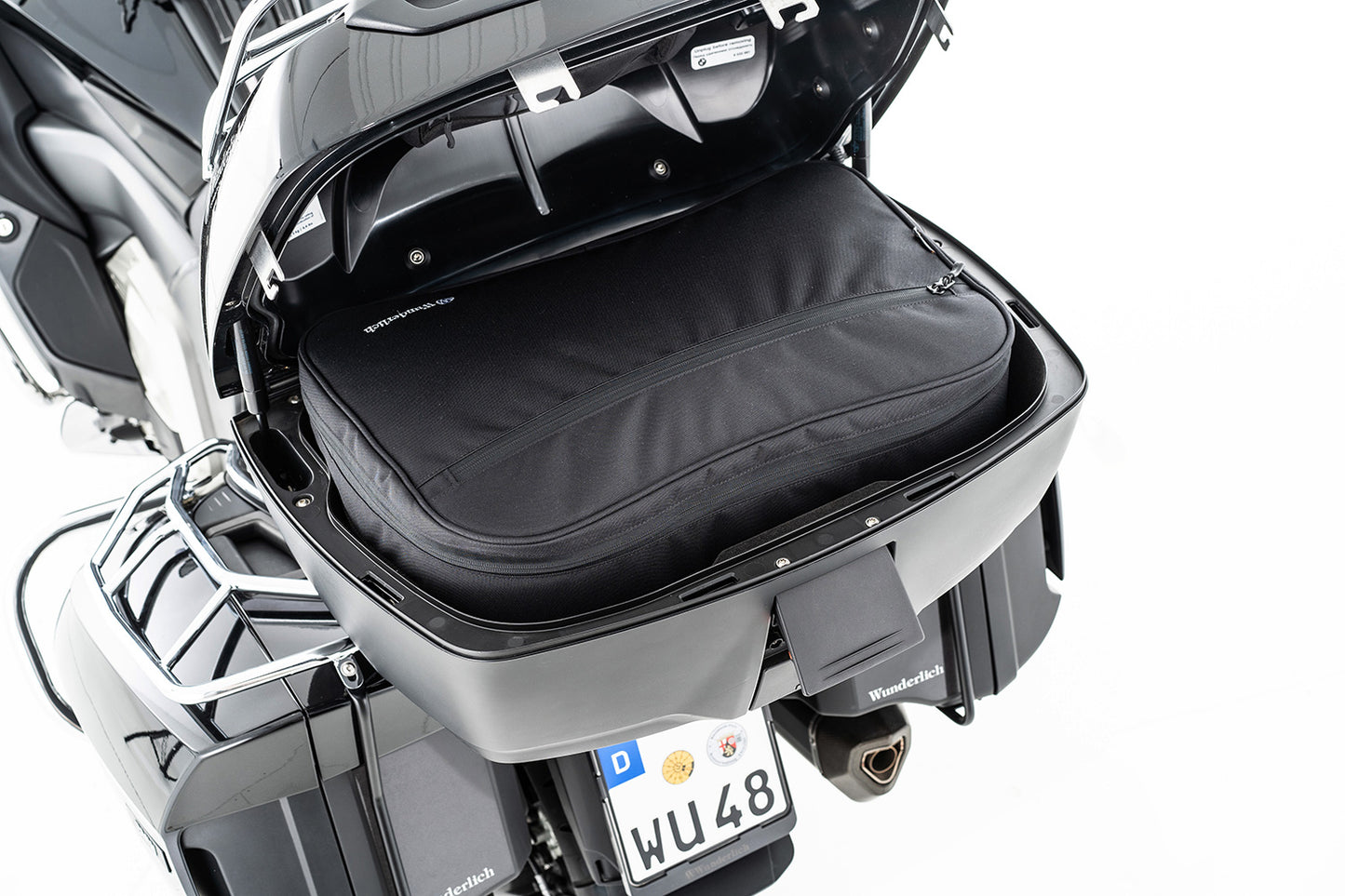 top case bag inner pocket - black