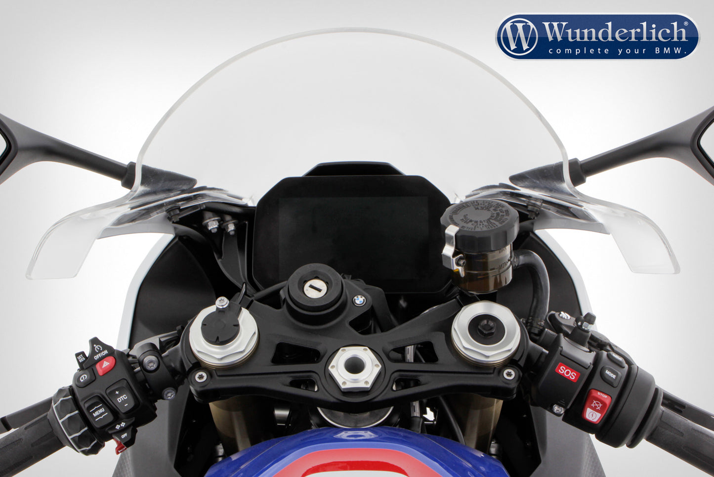 Wunderlich »ENDURANCE PRO« windshield high - clear