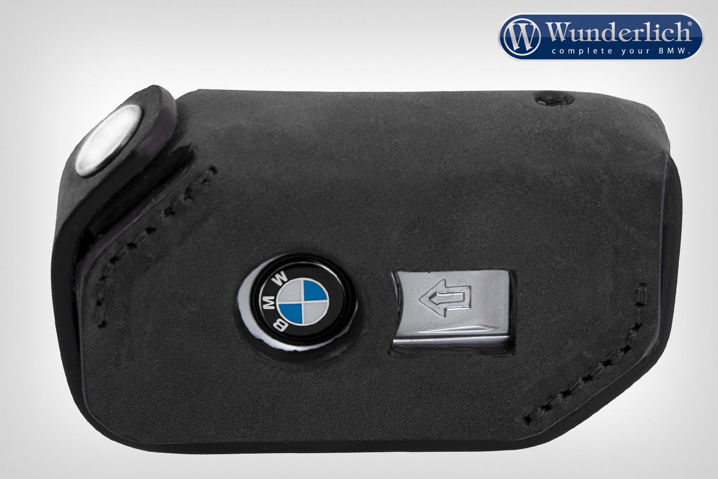 Wunderlich key pouch leather keyless ride  black