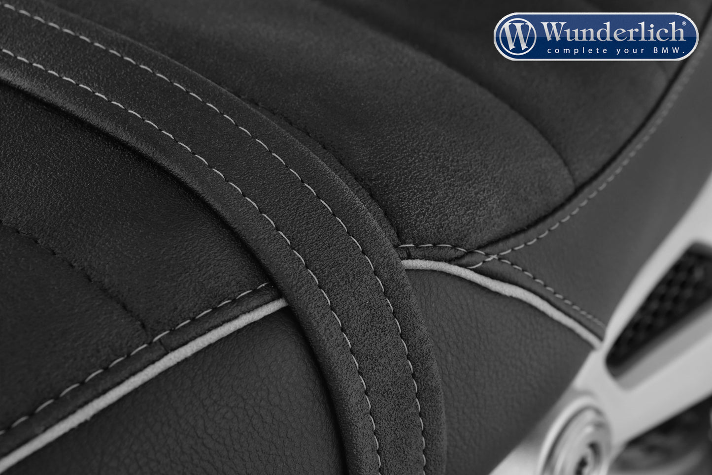 Wunderlich Ergo seat - one-piece - black