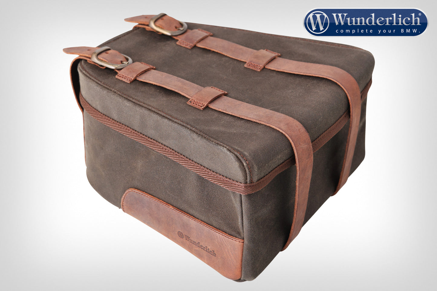 Wunderlich “Mammut” saddle bag for passenger luggage carrier - khaki