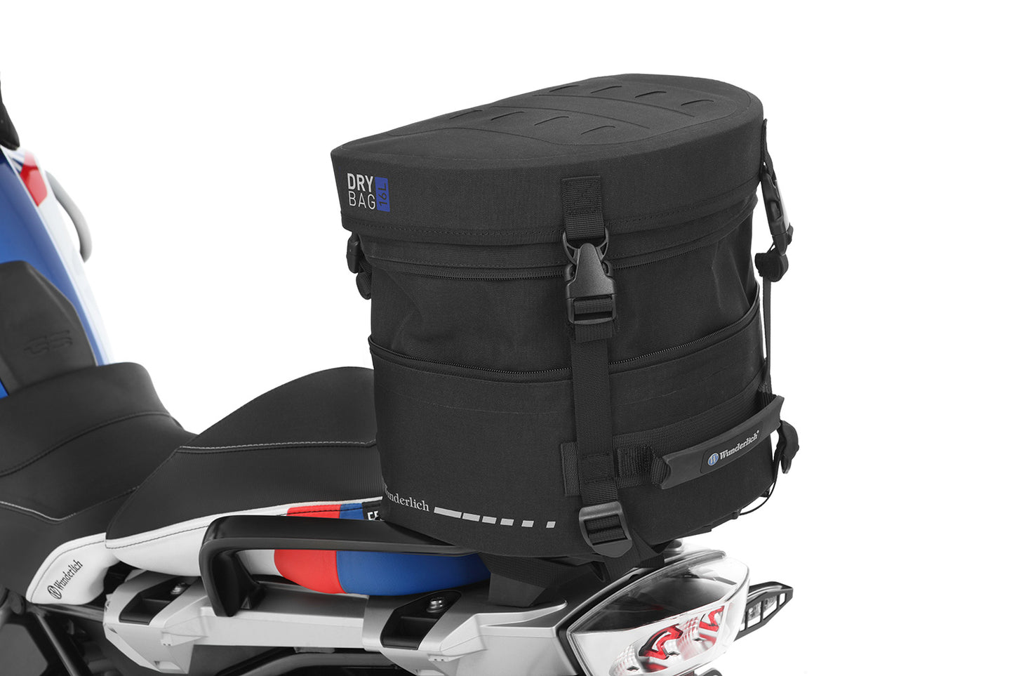 Wunderlich seat and luggage rack bag »ELEPHANT« DRYBAG - black