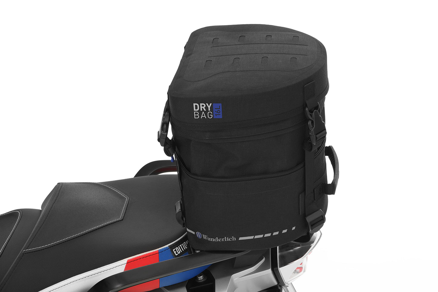 Wunderlich seat and luggage rack bag »ELEPHANT« DRYBAG - black