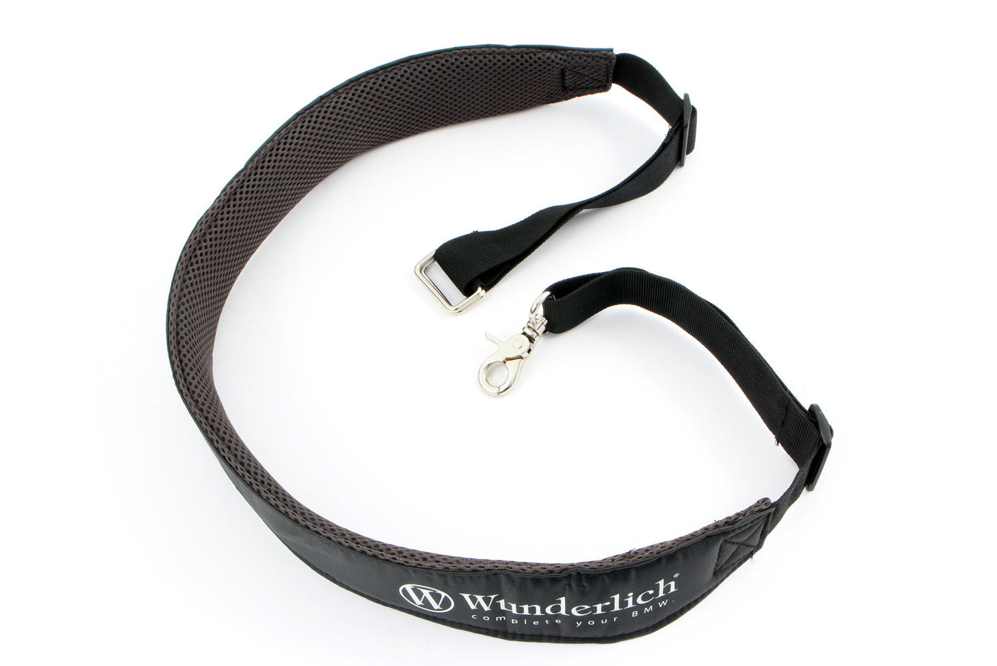 Wunderlich helmet carry strap - Double D-ring lock - black