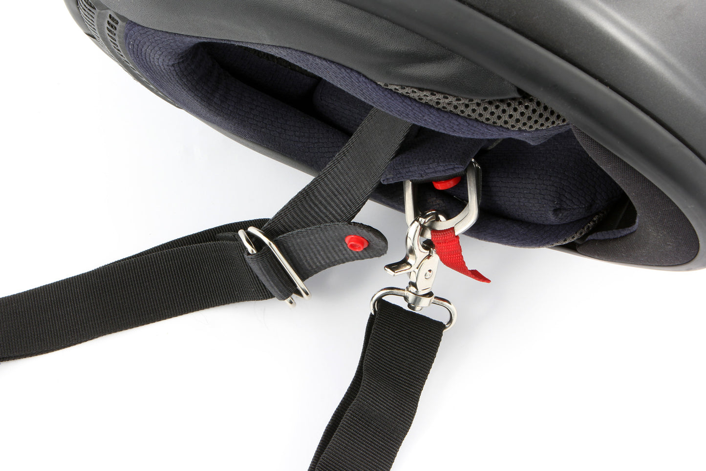 Wunderlich helmet carry strap - Double D-ring lock - black