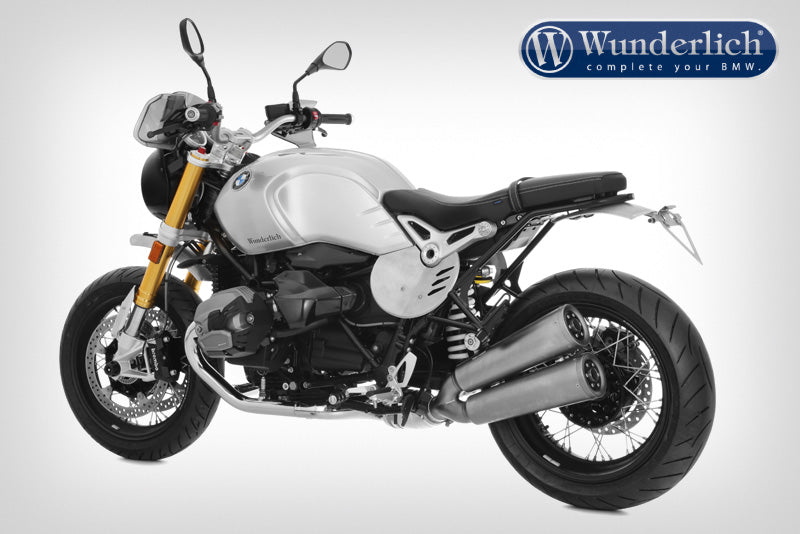 Brushed R nineT number plate set