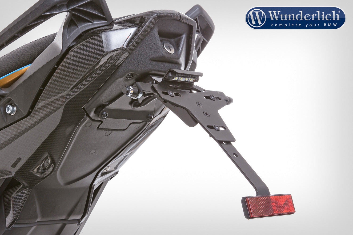 Wunderlich tail section S1000 XR without tail light preparations - without taillight - black