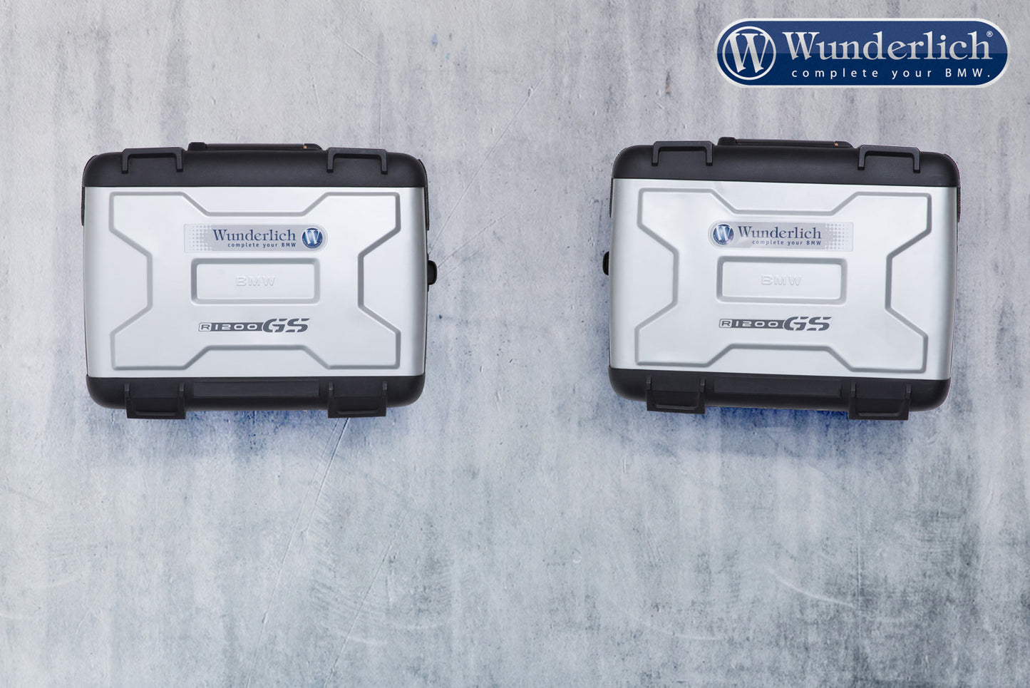 Wunderlich Luggage wall bracket system R1200 GS - silver
