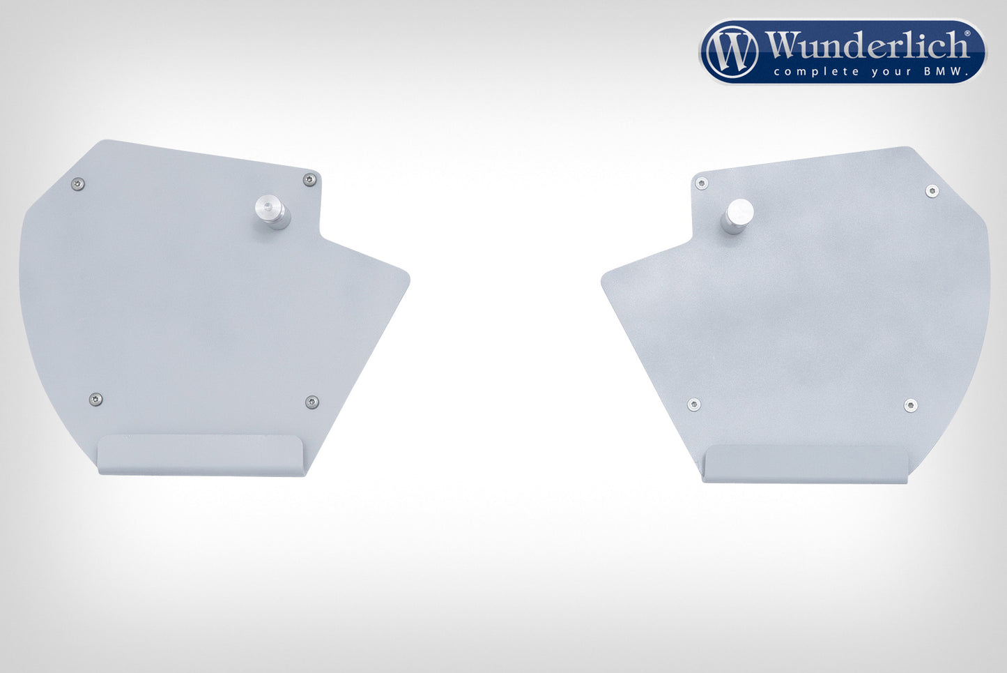 Wunderlich Luggage wall bracket system silver - silver