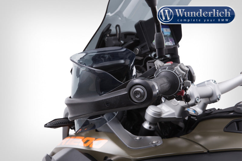 Hand guard extension smoked grey