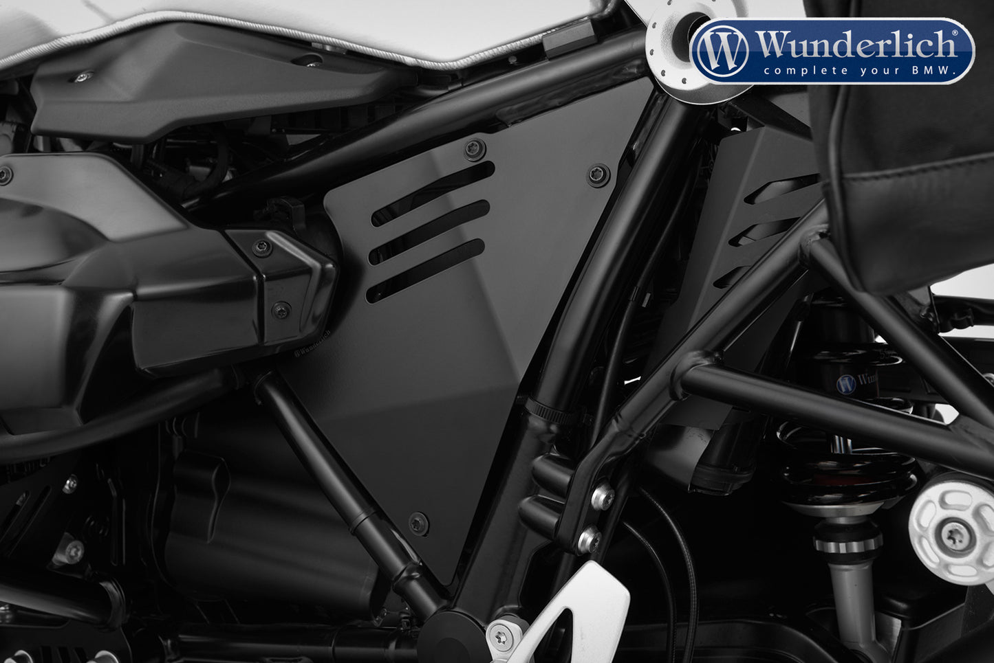 Wunderlich “AIRBOX COVER” air filter box cladding - Set - black